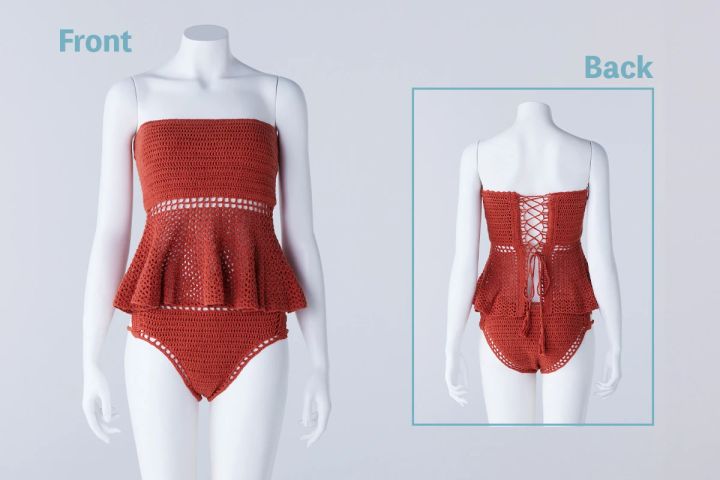 40代からの水着選び お腹がぽっこりをカバーする水着➀