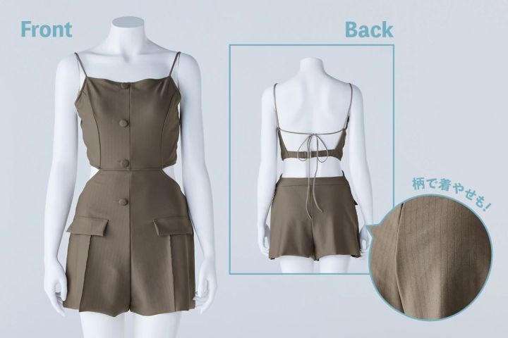 40代からの水着選び お尻の悩みをカバーする水着➀