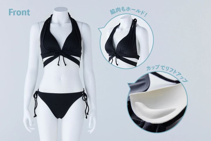 40代からの水着選び 大胸の悩みをカバーする水着➀