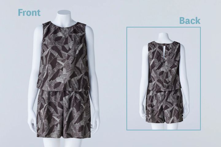 40代からの水着選び 背中の厚みをカバーする水着③