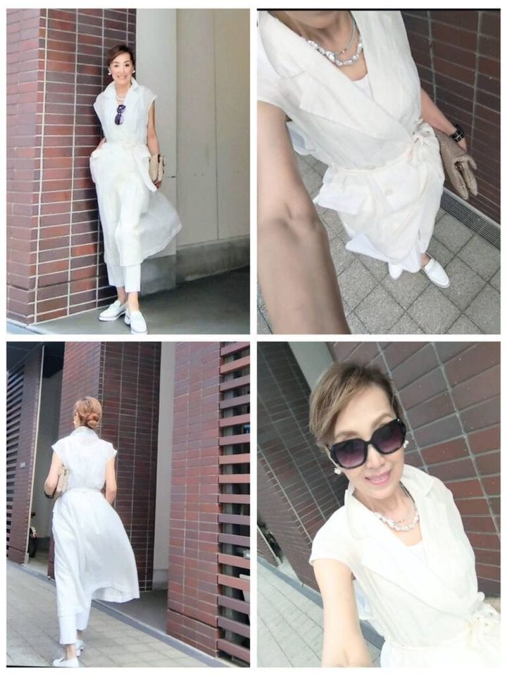 パンツ／BOSCH バッグ／BORBONESE ローファー／ARA