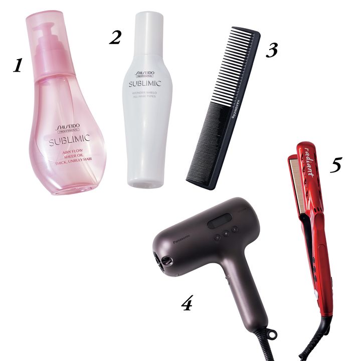 神崎恵さんヘアケア使用アイテム