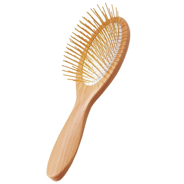 SNOW FOX SKINCARE プレミアム FOX カッサ ウッド ヘアブラシ