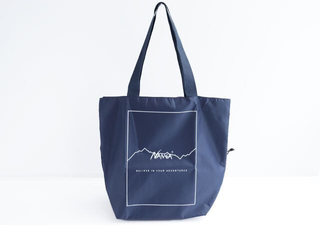 宝島社モノマックス8月号の付録のナンガの保冷機能付きBIGトートバッグ2