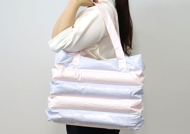 ダイソーの可愛いビーチバッグ