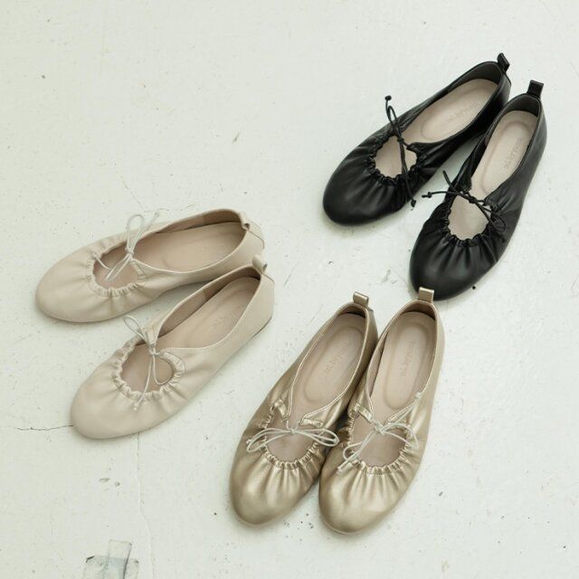 しまむらのフラットパンプス