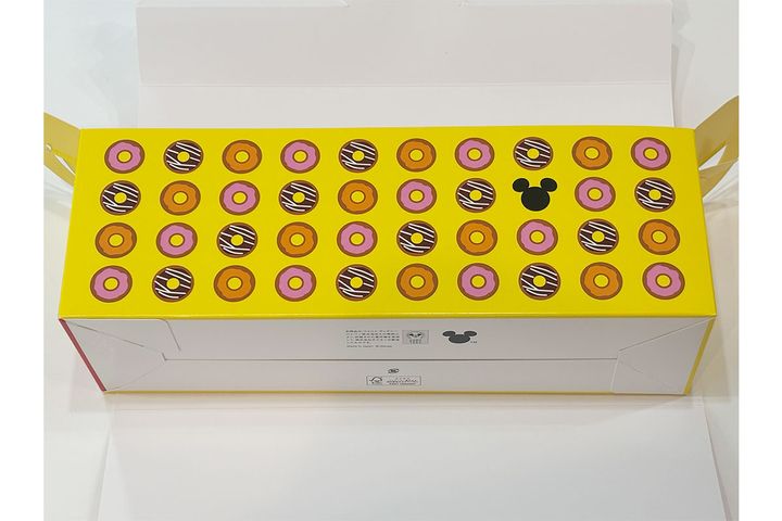 ディズニースマイルコレクション（テイクアウト用の箱）デザイン