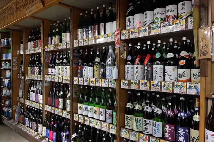 酒の棚…昔からある棚