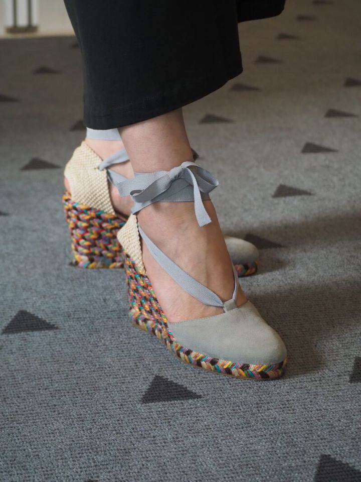 ウェッジソールサンダル