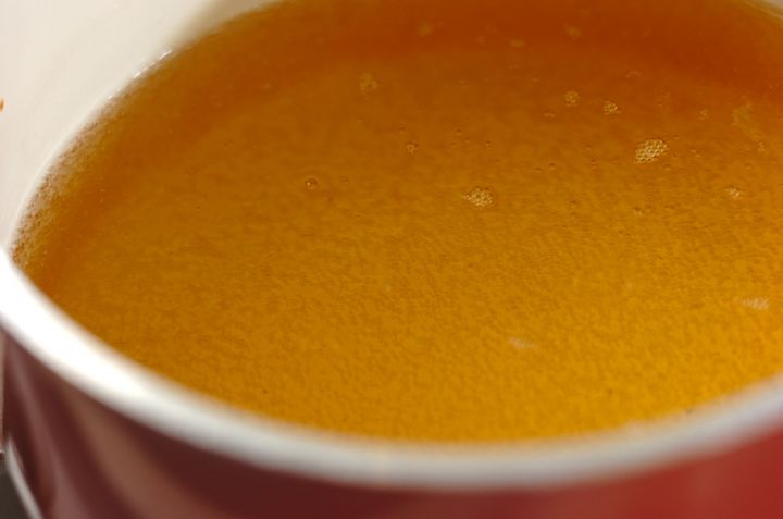 干しカレイのだし茶漬けの作り方1