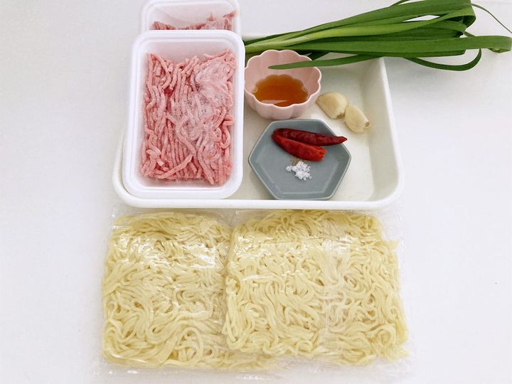 台湾ラーメンの材料ひとつめ