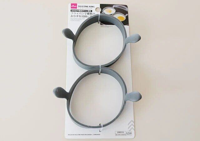 ダイソー シリコーンリング（2セット） パッケージ
