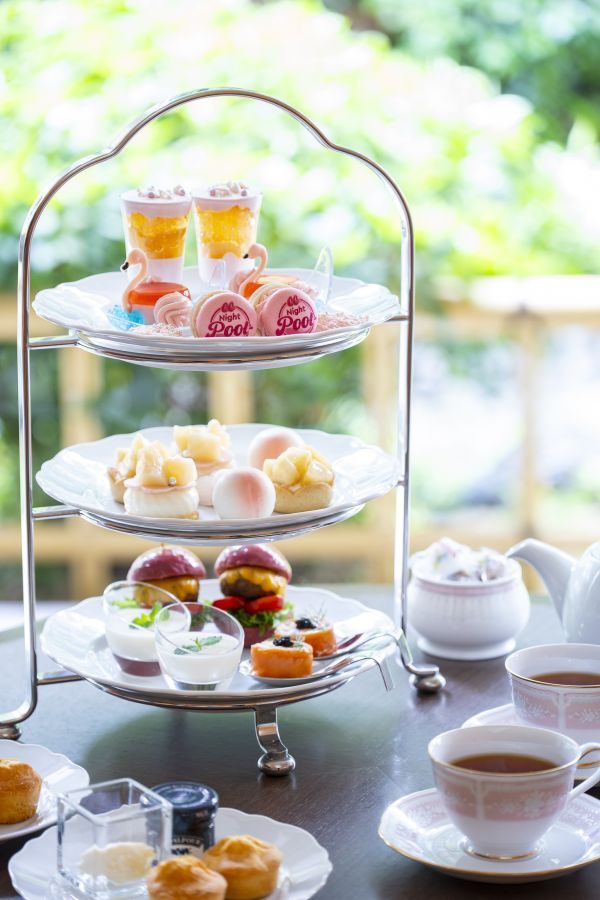 Peach Afternoon Tea