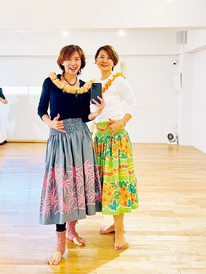 衣装を身につけ気分が上がります！