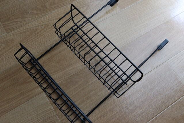 ダイソーのおすすめシンク掛けバスケット（2段）