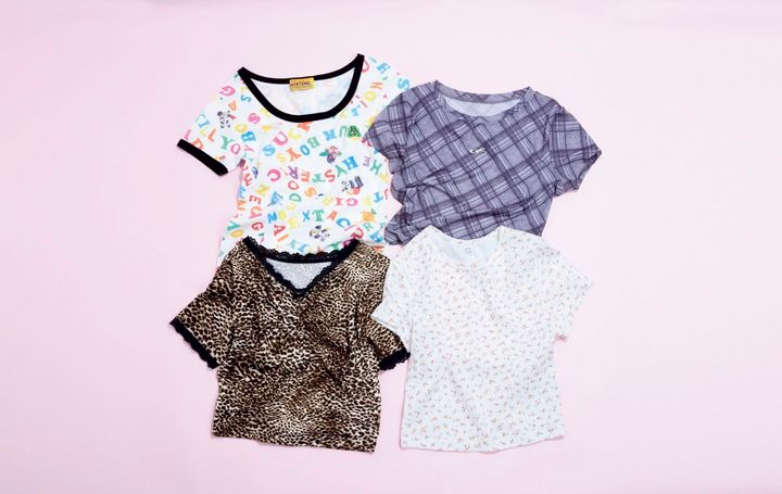 【総柄T】ストリート派の夏制服♡ Tシャツ100!!【⑬～⑳】