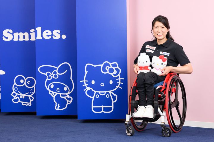 サンリオ「パラアルペンスキー 村岡桃佳選手」スポンサー契約締結