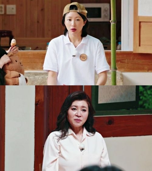 ハニ（上）とオ・ウニョン博士