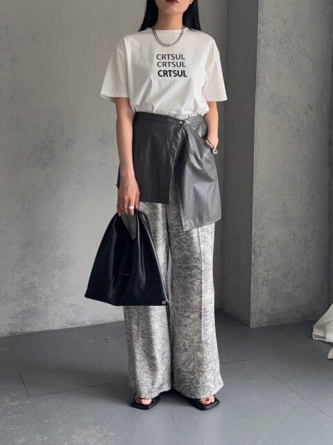 柄パンツコーデ2