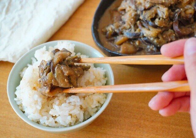 とろっとなす味噌