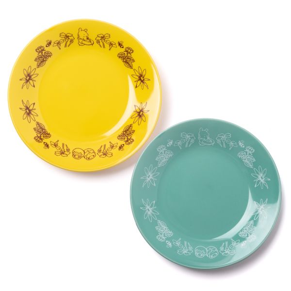 「神戸養蜂場」カラープレート yellow／green