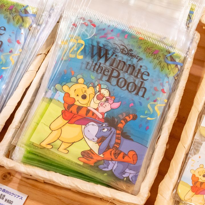 くまのプーさん 100エーカーの森フェスティバル BIGクリアステッカー