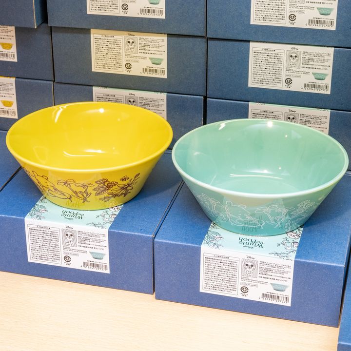 「神戸養蜂場」カラーボウル yellow／green 撮影