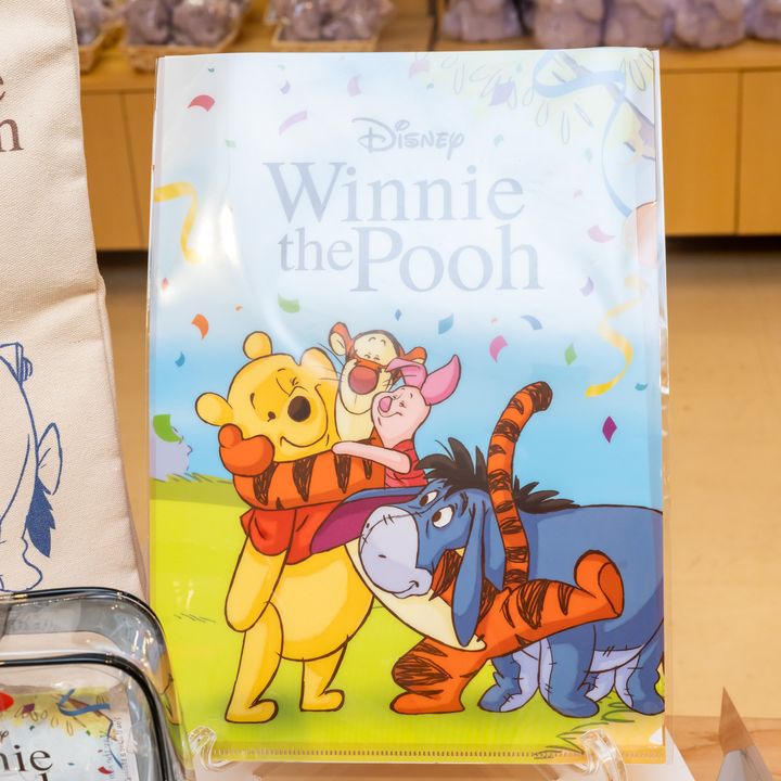 くまのプーさん 100エーカーの森フェスティバル クリアファイル 撮影