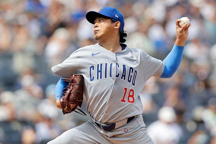 カブスの今永昇太（C）Getty Images