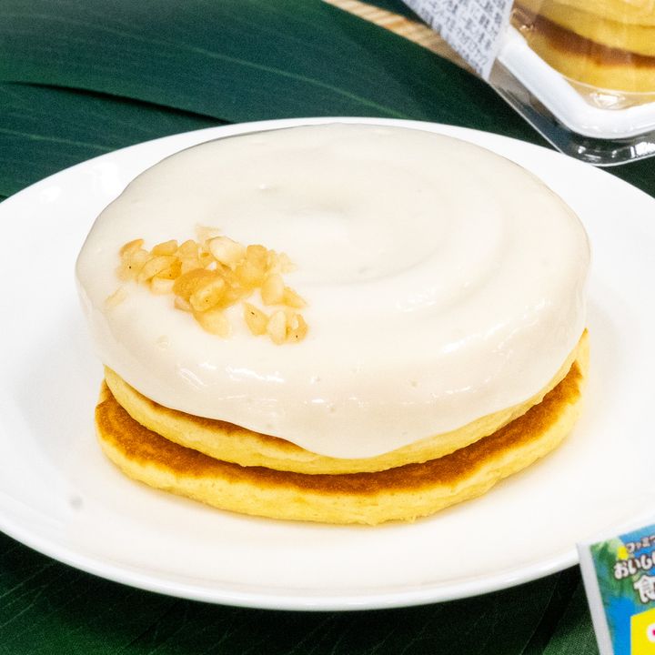 マカダミアナッツソースのパンケーキ02