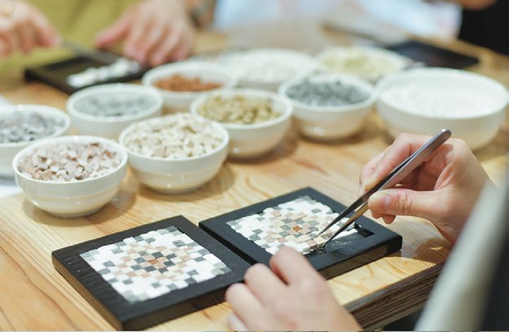 ヨルダンの伝統的なハンドクラフトを体験できるワークショップ