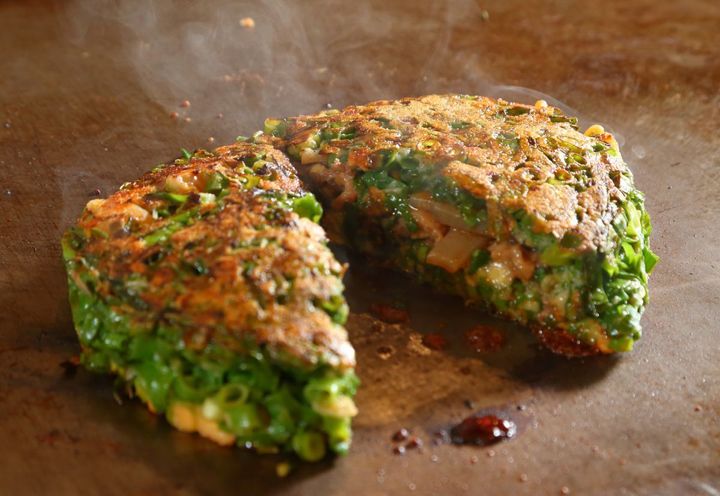 「ねぎ焼き（フジヤマ）」1470円～（時価）