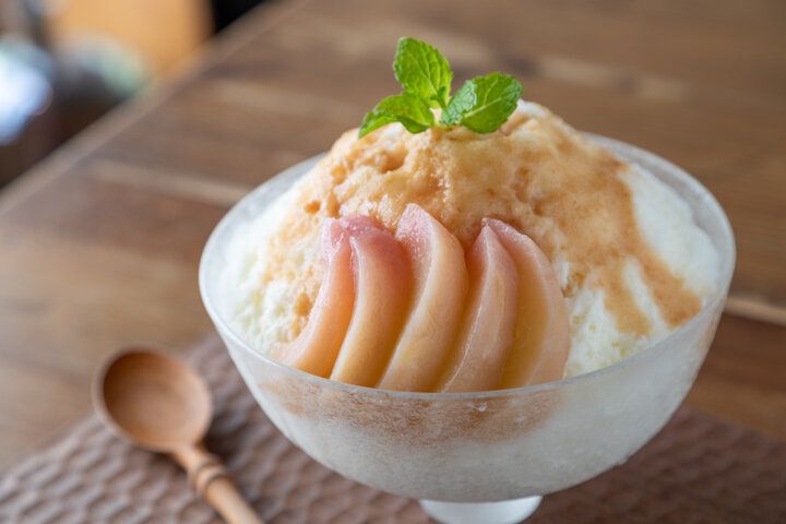 8月上旬まで桃尽くし！夏季はかき氷が登場する大阪・天満橋の「Nova 珈琲と焼菓子」