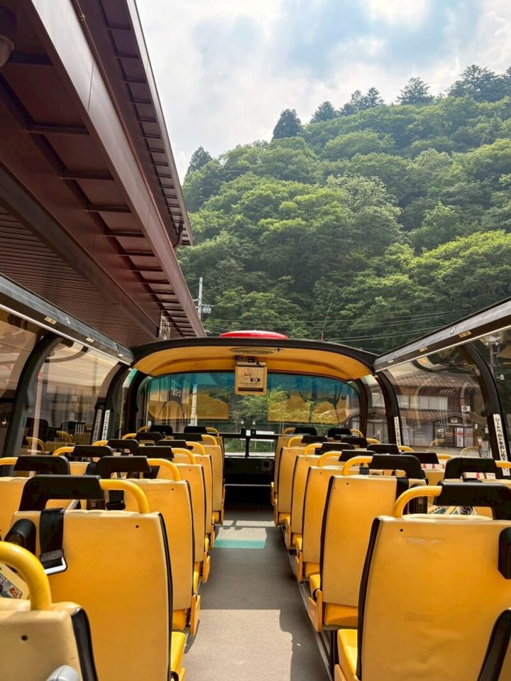 「おくひだマウンテンバス」乗車体験