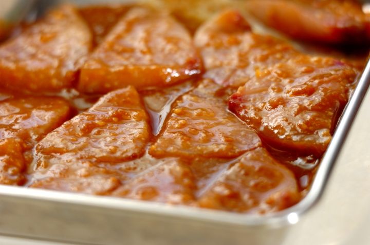 ブリのみそ漬け丼の作り方1