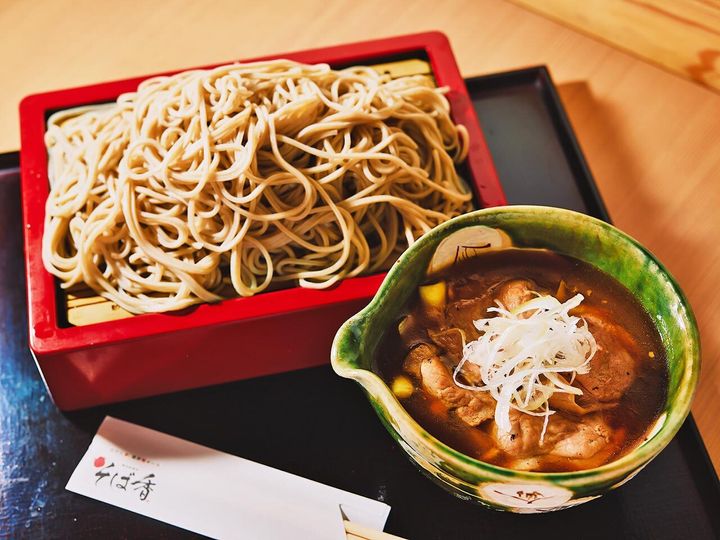 妙蓮寺『鴨屋 そば香 妙蓮寺本店』の「鴨せいろ」