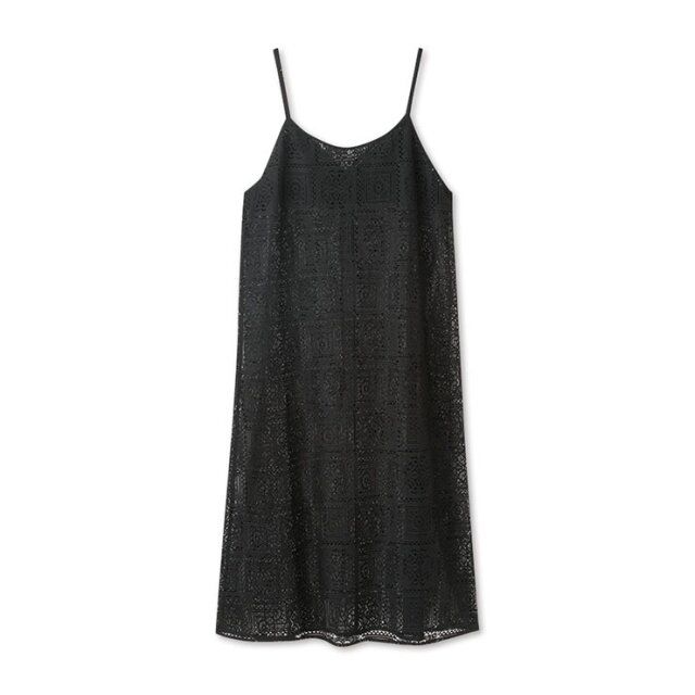 しまむらのレースキャミワンピース