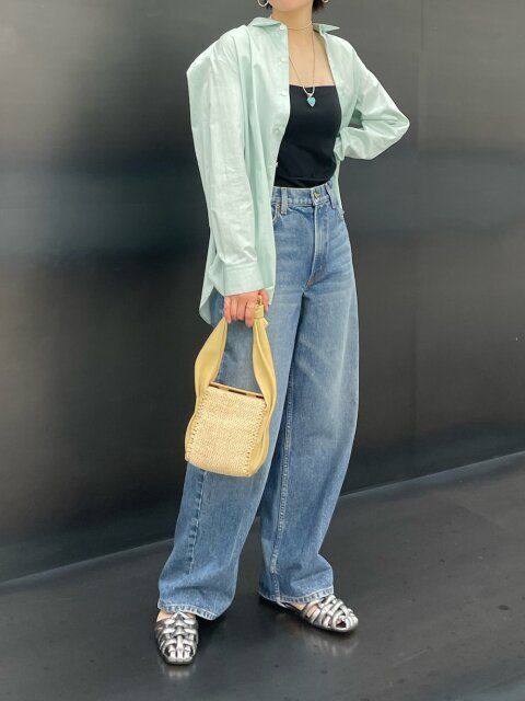 ワイドデニムコーデ2