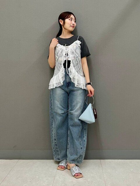 ワイドデニムコーデ5