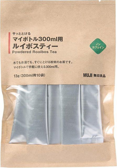 無印良品のサッととけるマイボトル300ml用 ルイボスティー