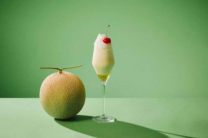 オリジナルモクテル「Milky Emerald」