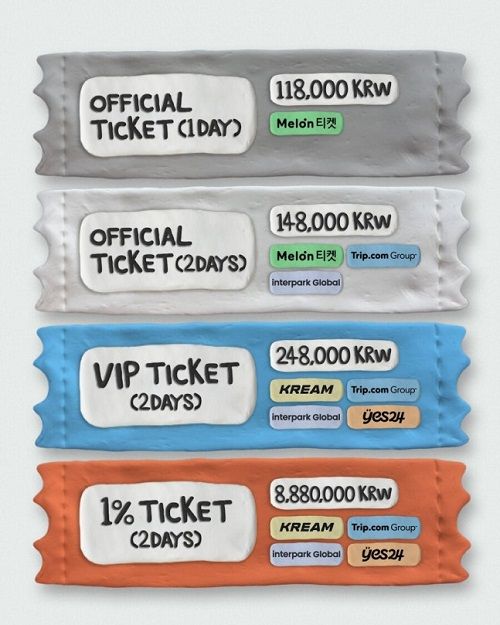 韓国の音楽フェス、888万ウォン（約95万円）の超高額チケットを販売
