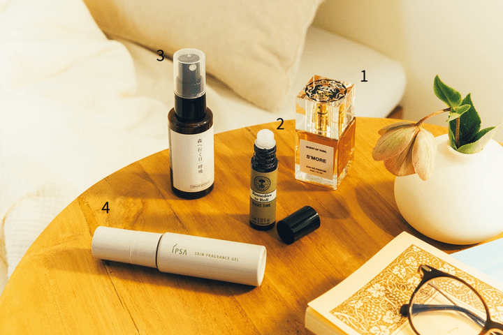 夢心地へといざなう眠りの時間に似合う香り