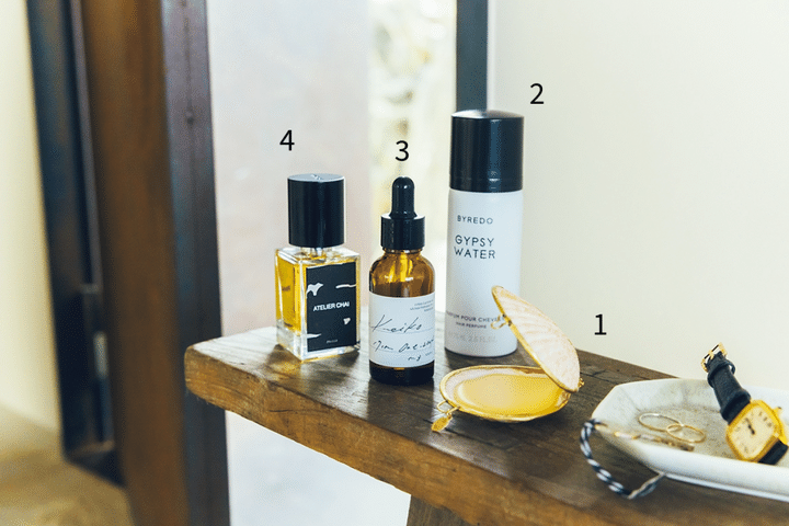 私がご機嫌になれる外出時にまとう香り