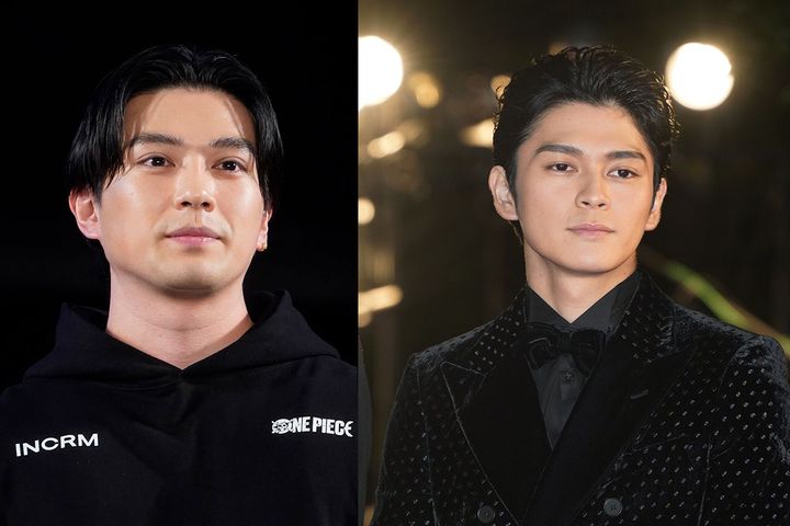 左：新田真剣佑さん、右：眞栄田郷敦さん（時事通信フォト）