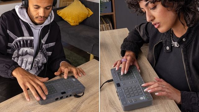 自宅や外出先など、どこでも自由に音楽制作