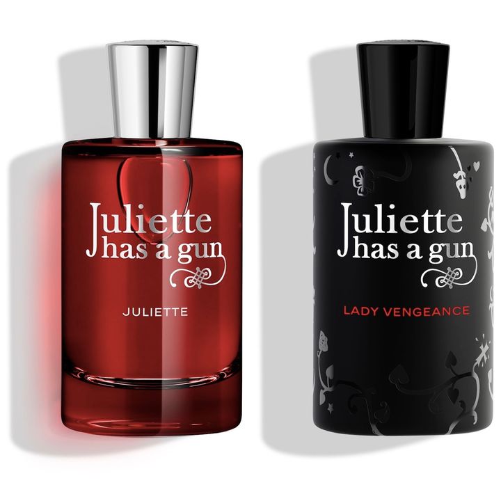 〈左から〉ジュリエット オードパルファム 100ml ￥24,640 レディ ヴェンジェンス オードパルファム 100ml ￥24,640（ともに7月23日発売）