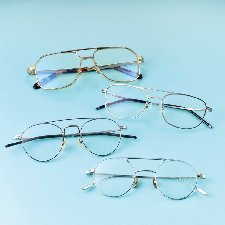 オシャレな人ほどキャラ立ちメガネ！ メガネさえかければ♡【ツーブリッジ】