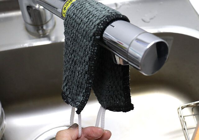 ダイソーのアクリルニットクリーナー（蛇口洗い）3