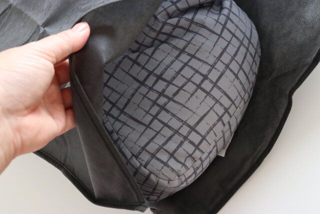 ダイソー まくら干し袋 まくら 使用例